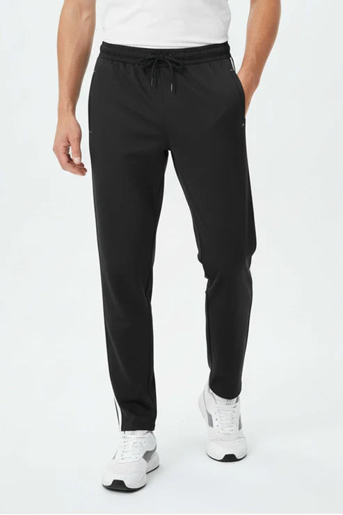 Men’s Striped Quick-Dry Active Trousers